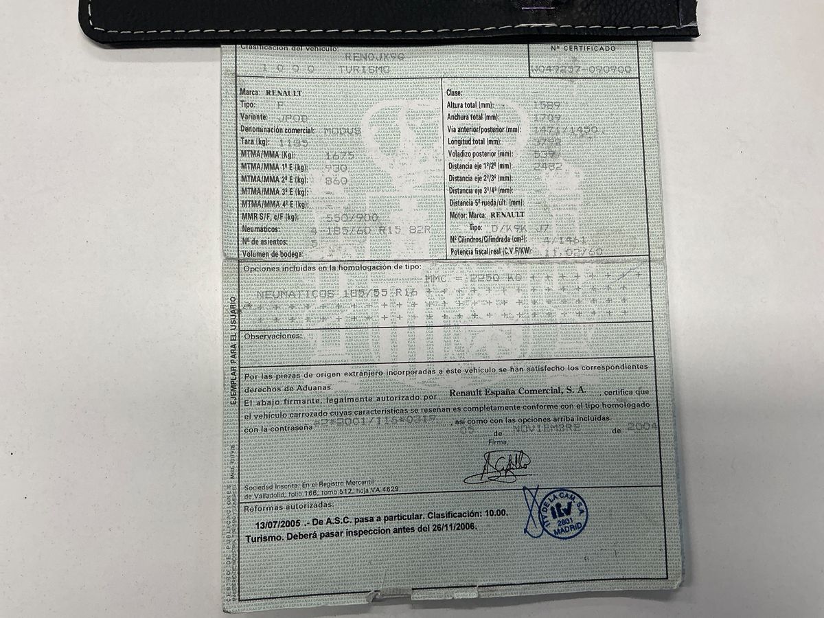 Renault Modus d'occasion