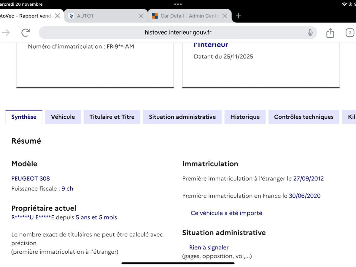 Peugeot 308 1.6 THP Sportium