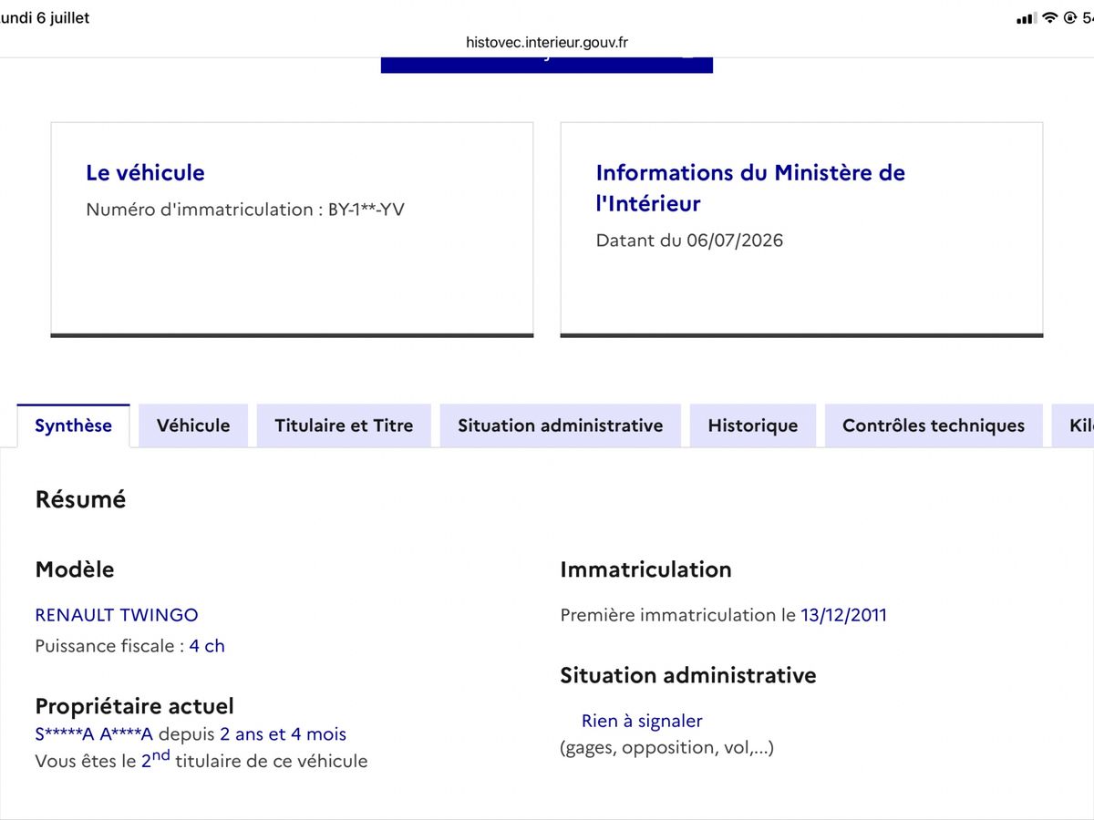 Renault Twingo d'occasion