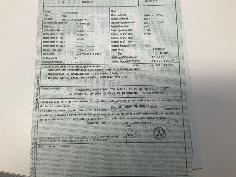 Mitsubishi Outlander 2.2 DI-D Kaiteki Plus 2009 – снимка 21