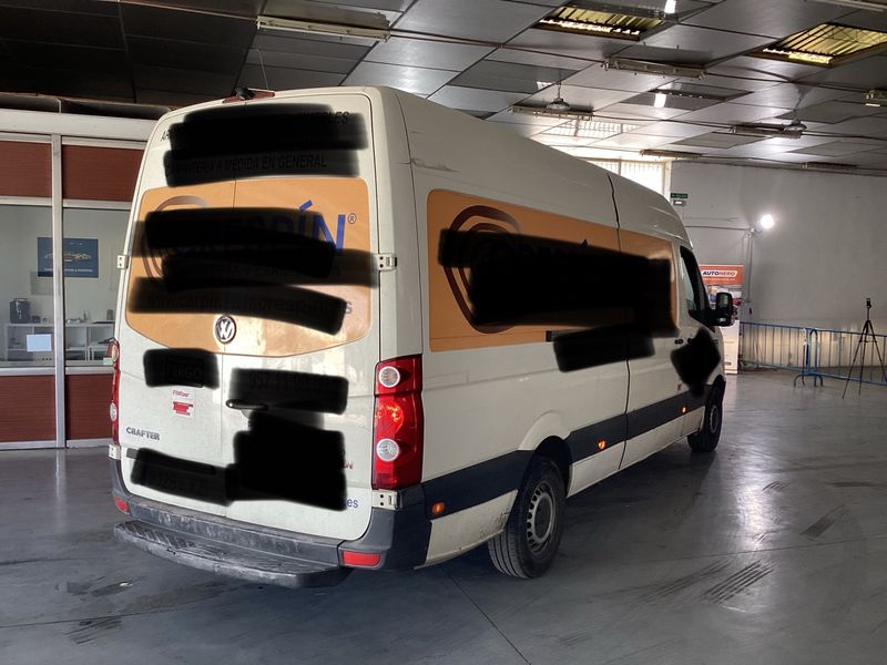 Volkswagen Crafter 2.5 TDI DPF Kasten 35 langer Radstand mit Hochdach — zdjęcie 6