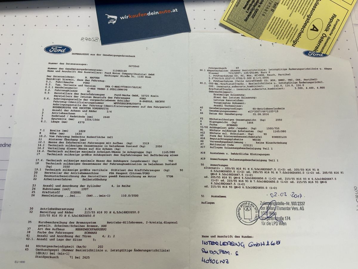 Ford C-Max d'occasion