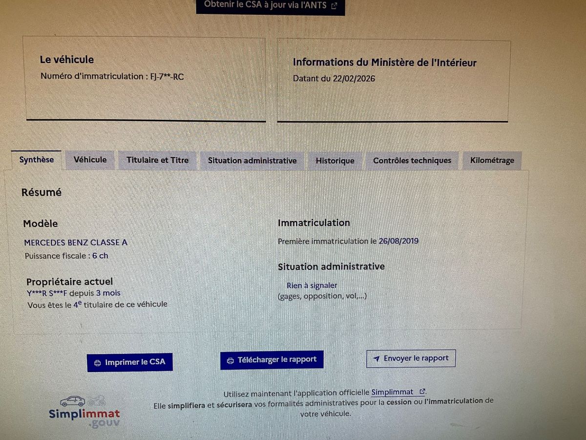 Mercedes-Benz A-Klasse d'occasion