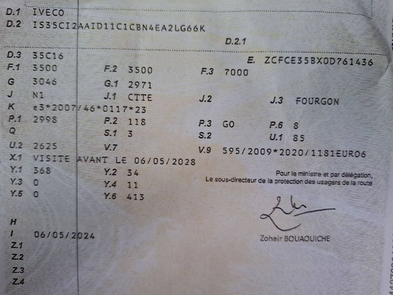 Iveco Daily 3.0 Diesel Einzelkabine 35 C Radstand 3750 — zdjęcie 15