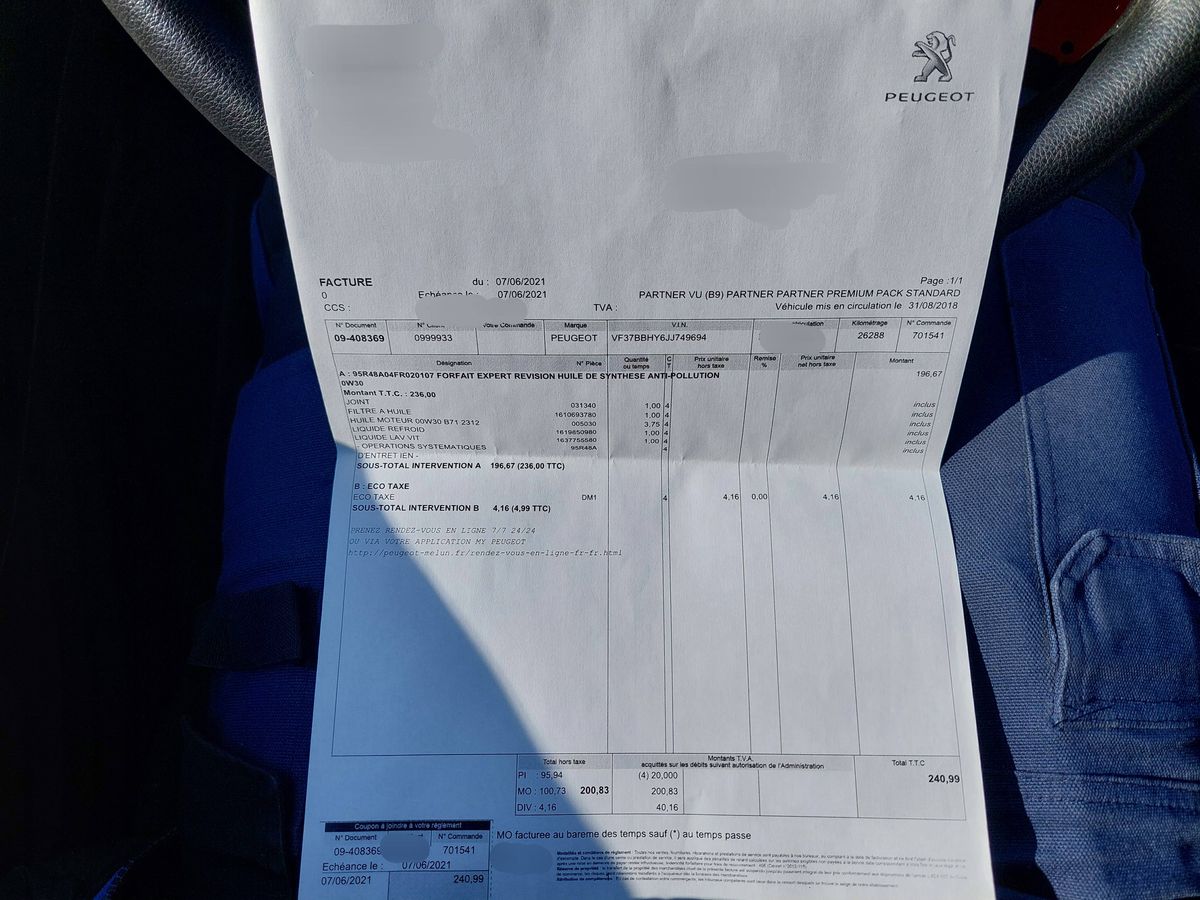 Peugeot Partner d'occasion