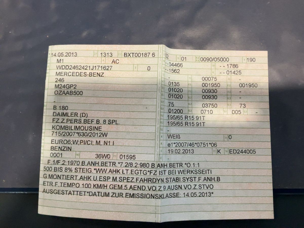 Mercedes-Benz B-Klasse d'occasion