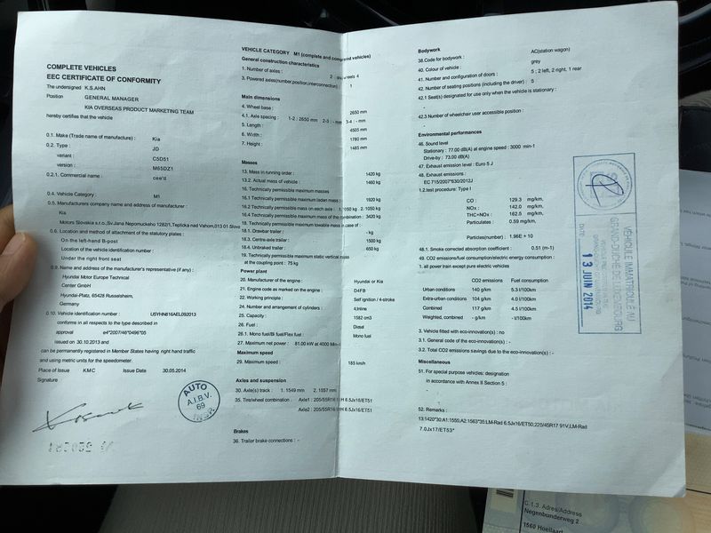 Kia cee'd 1.6 CRDi Active — zdjęcie 16