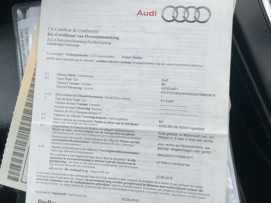Audi A4 d'occasion
