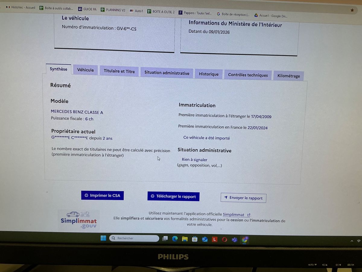 Mercedes-Benz A-Klasse d'occasion