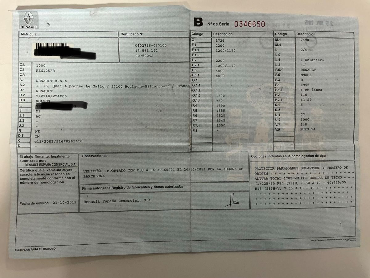 Renault Koleos d'occasion