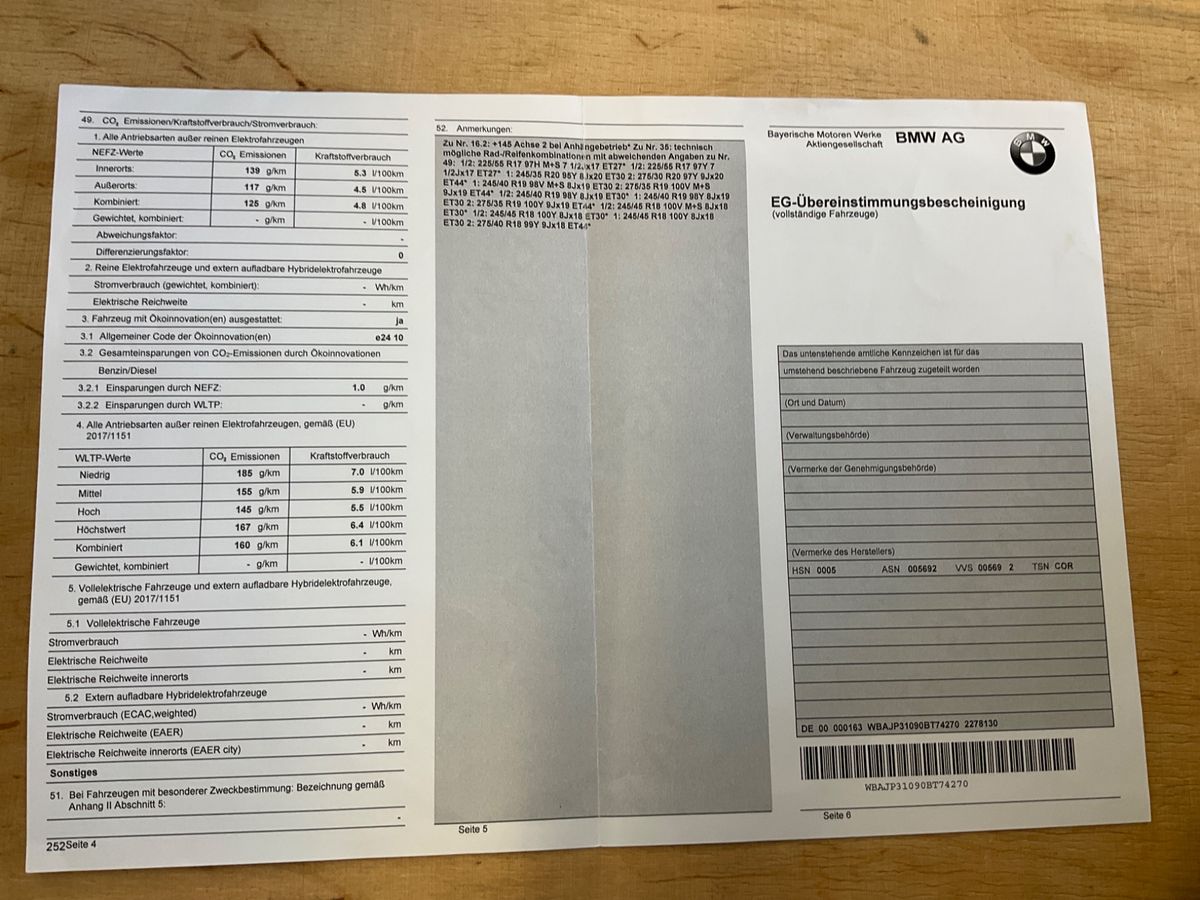 BMW 5er 520d M Sport