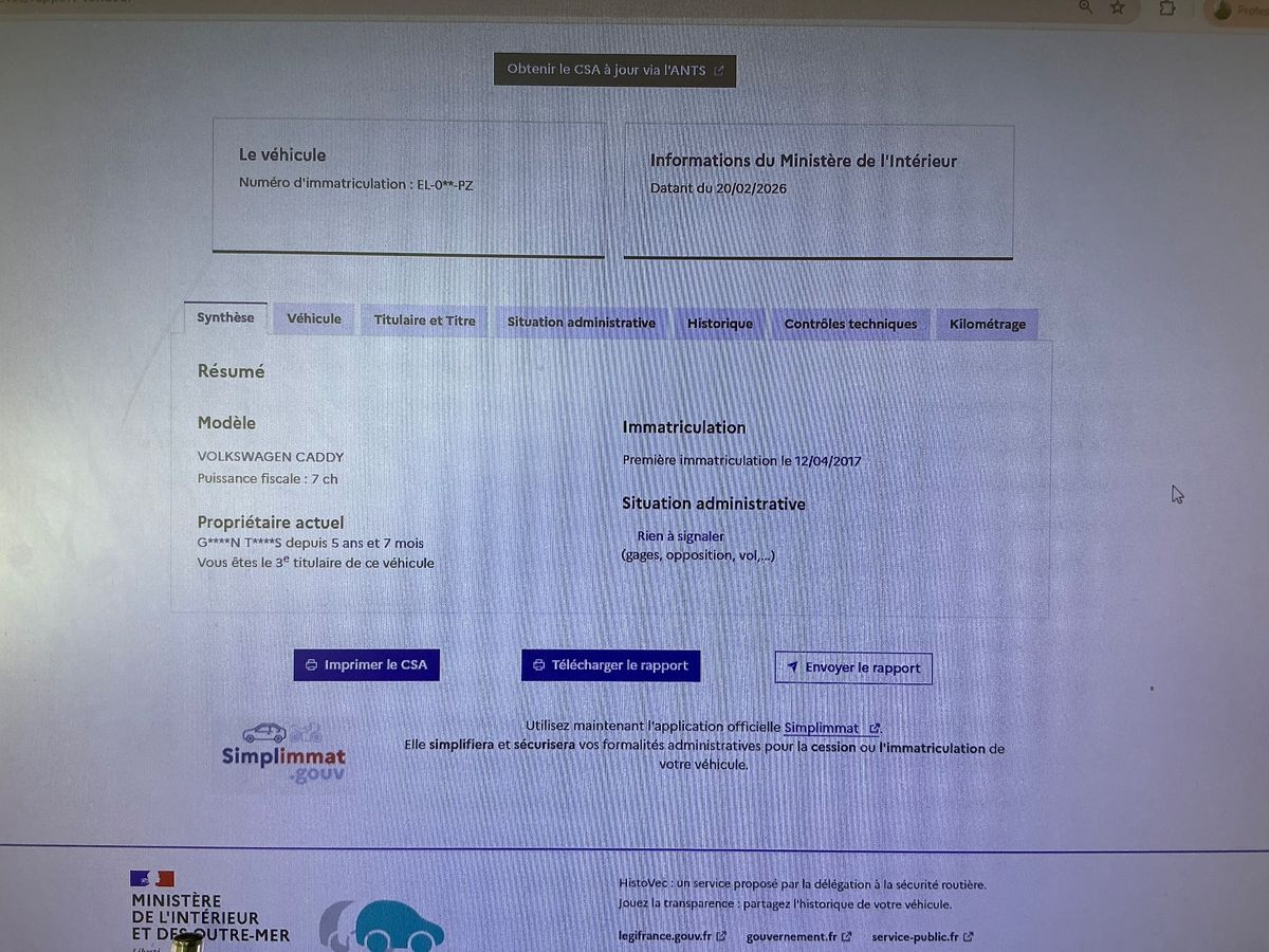 Volkswagen Caddy d'occasion