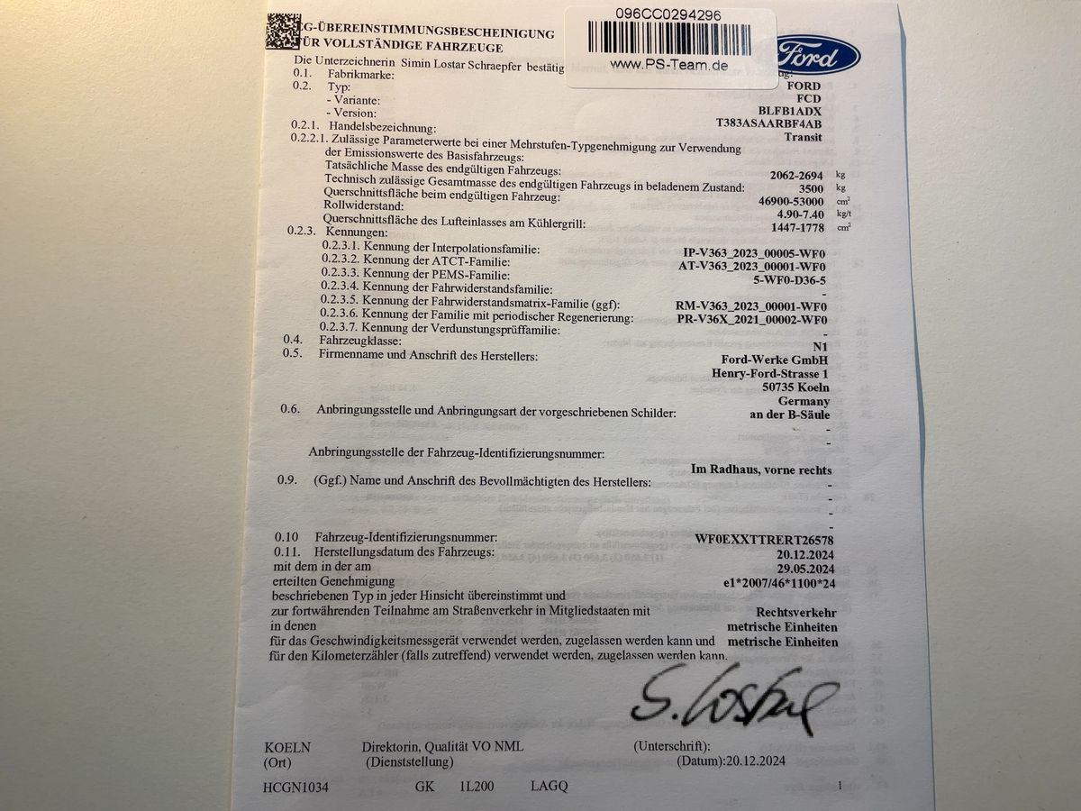 Ford Transit d'occasion