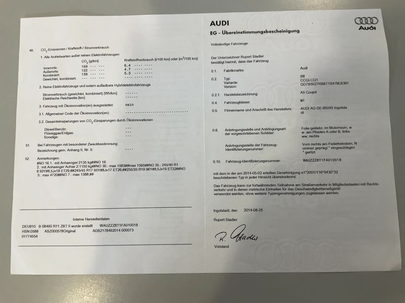 Audi A5 2.0 TDI quattro — zdjęcie 16