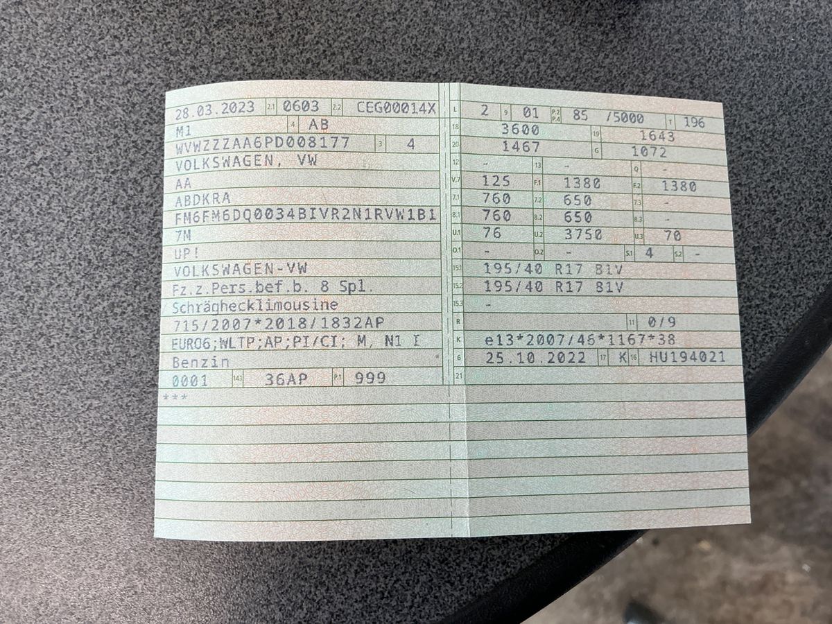 Volkswagen up! d'occasion