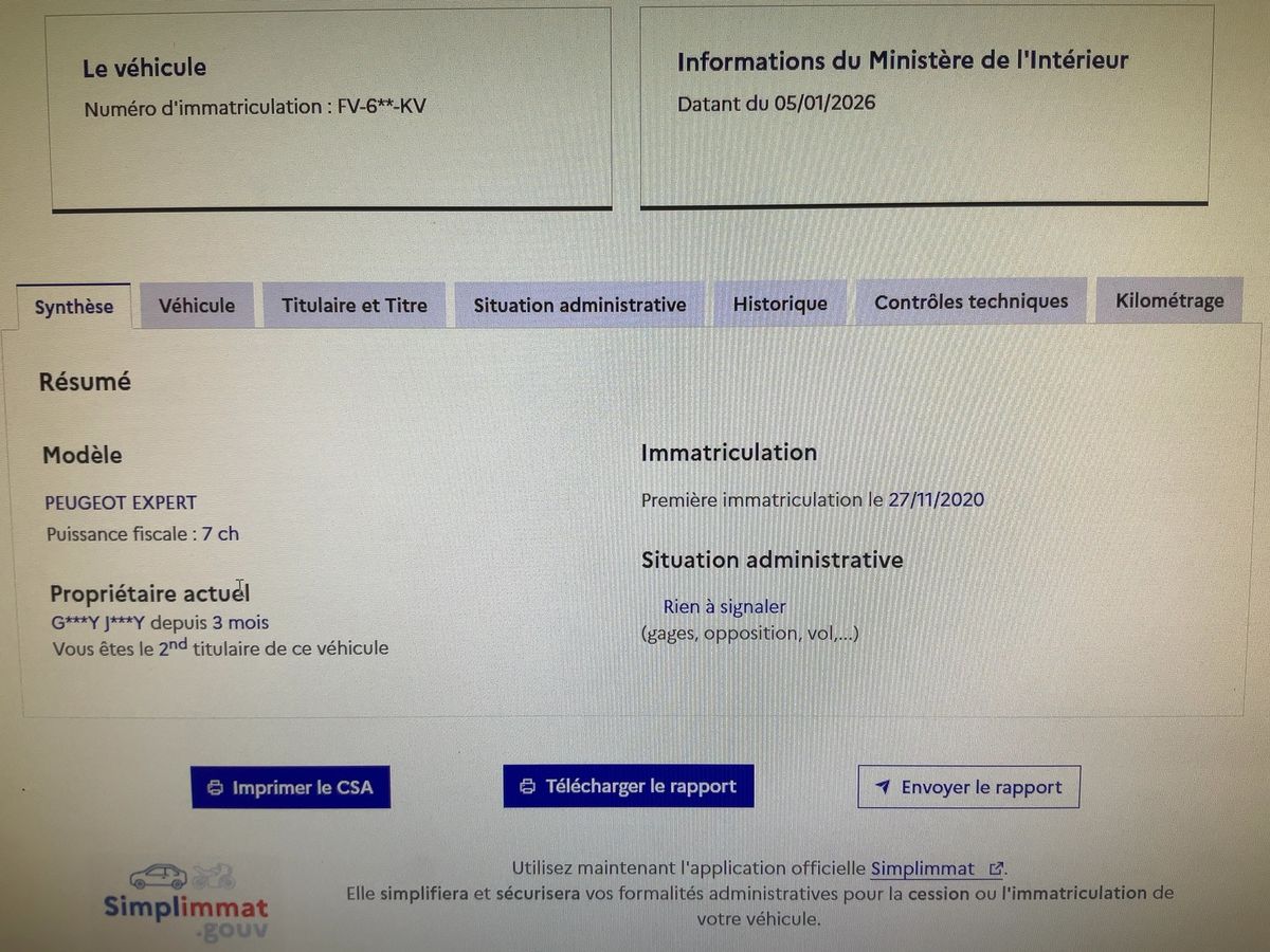 Peugeot Expert d'occasion