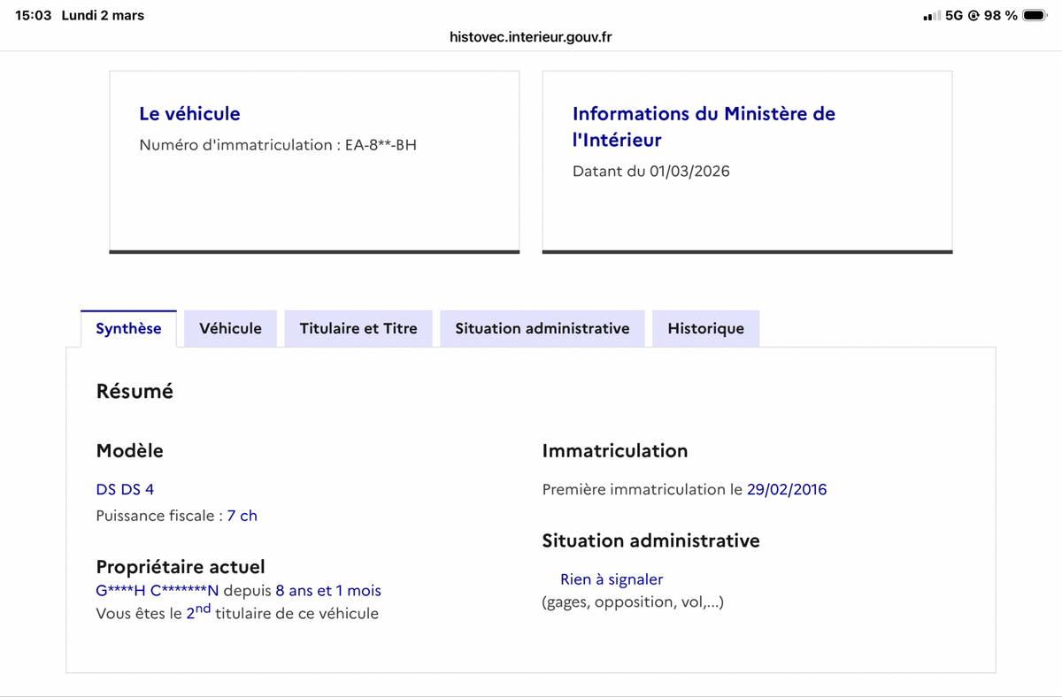 DS Automobiles d'occasion