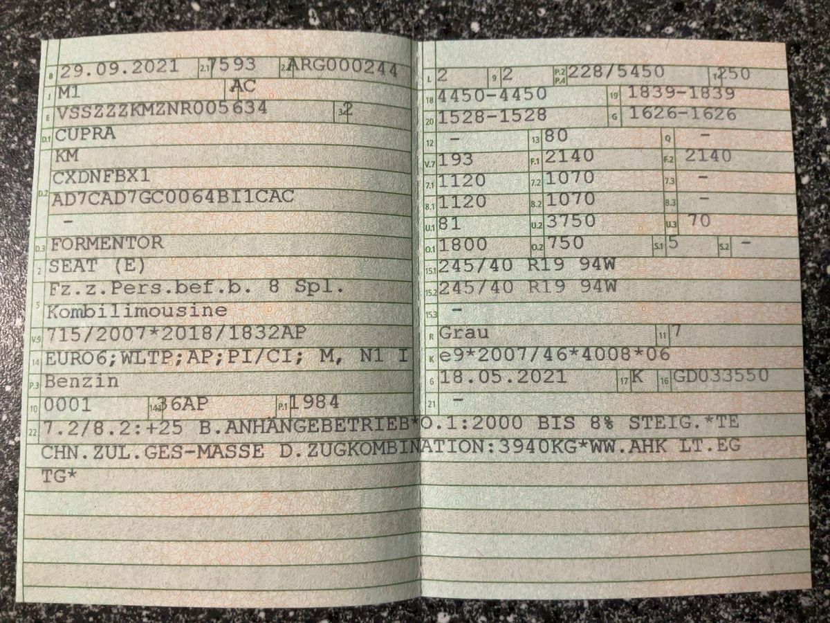 Cupra Formentor 2.0 TSI VZ 4Drive