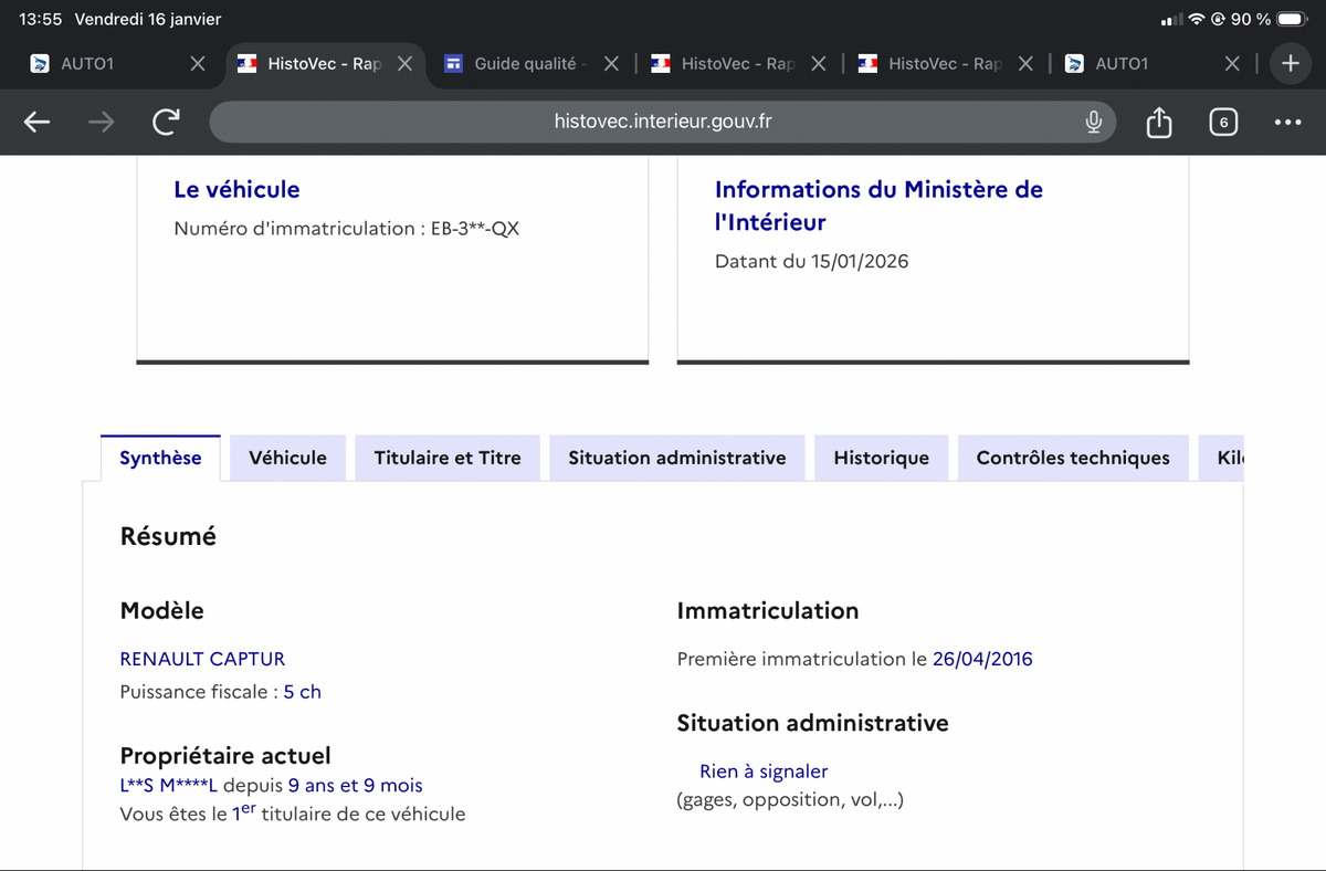 Renault Captur d'occasion