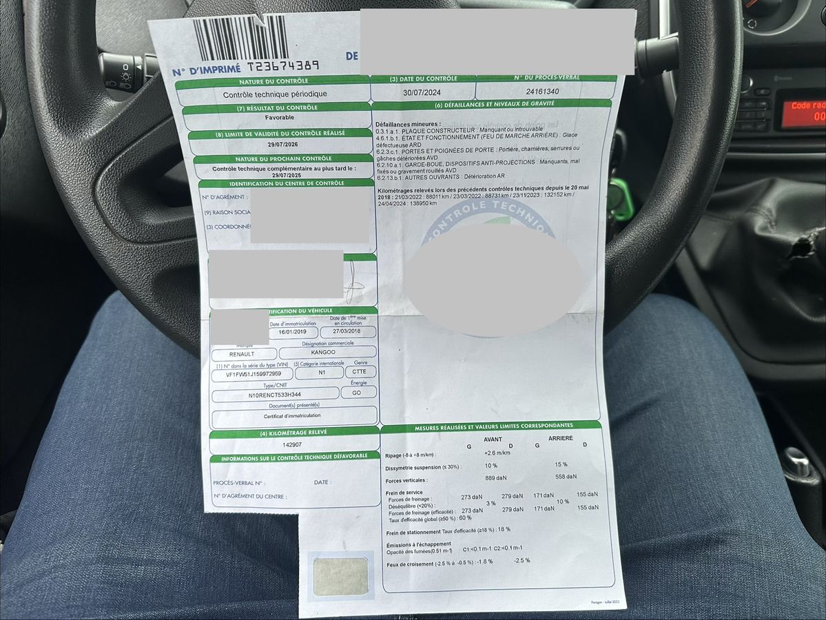 Renault Kangoo d'occasion