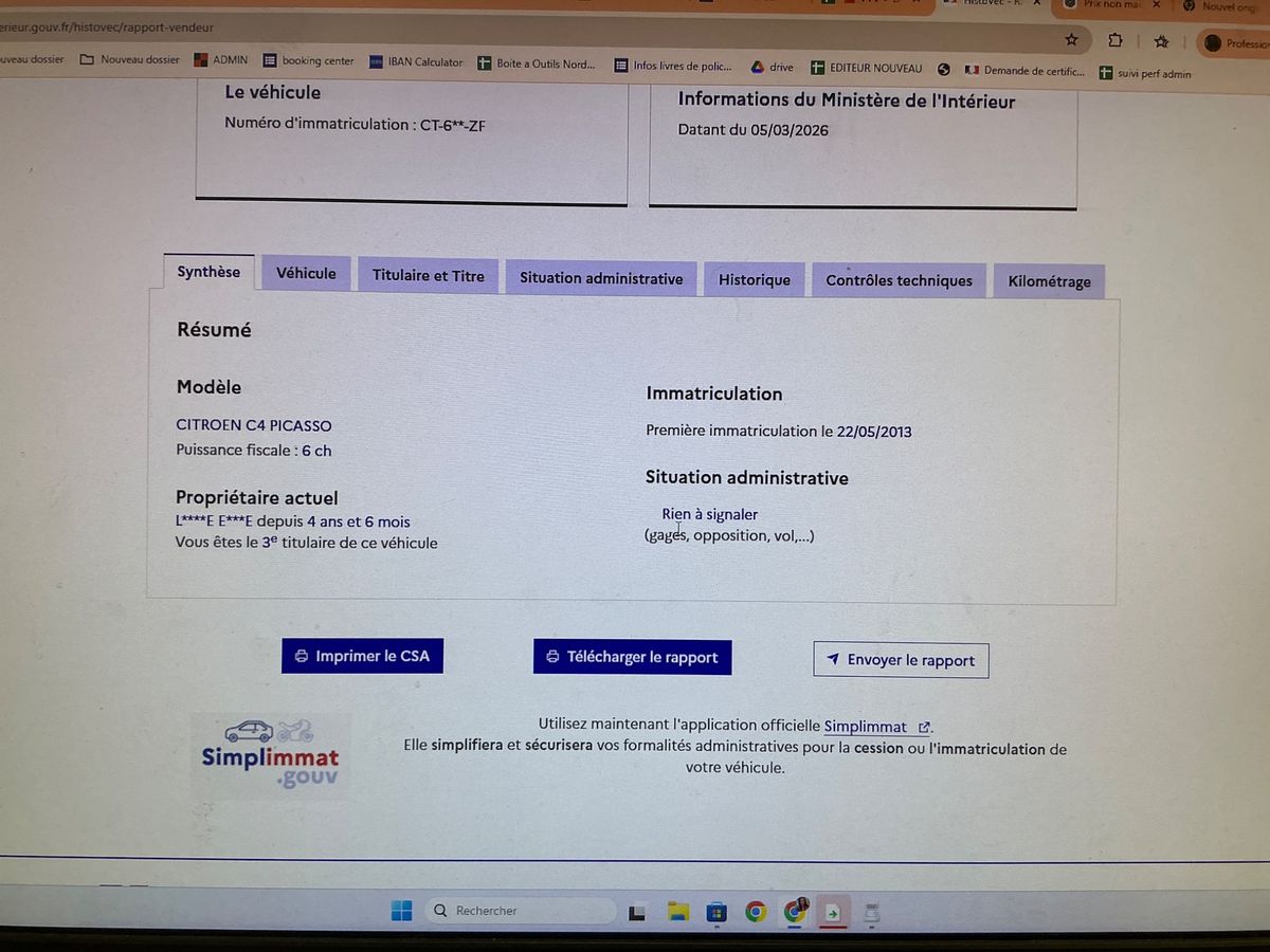 Citroen C4 d'occasion