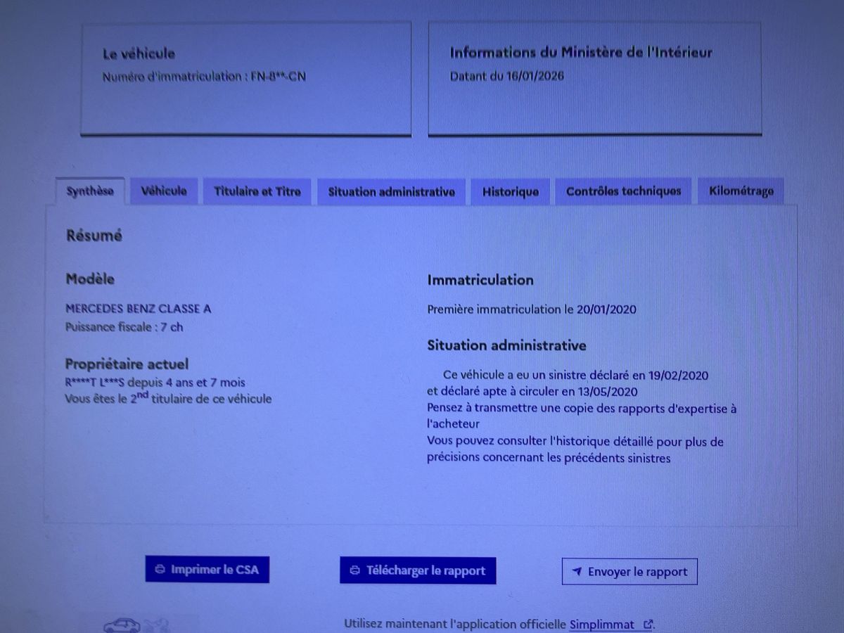 Mercedes-Benz A-Klasse d'occasion