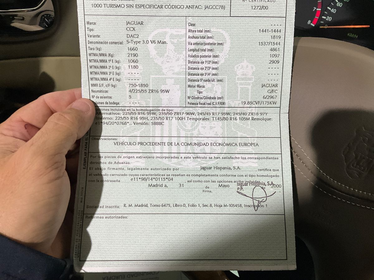 Jaguar S-TYPE 3.0 V6
