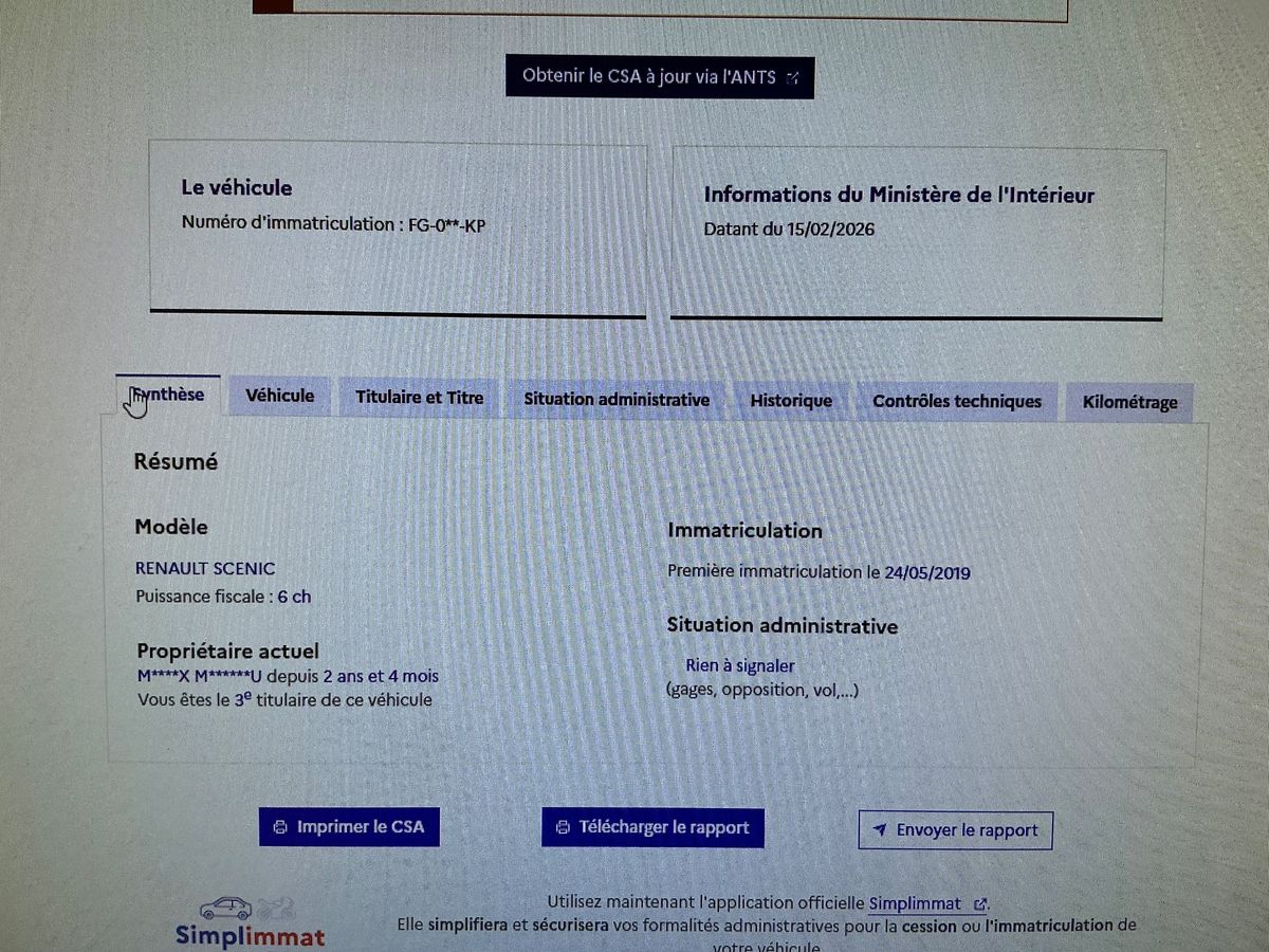 Renault Grand d'occasion