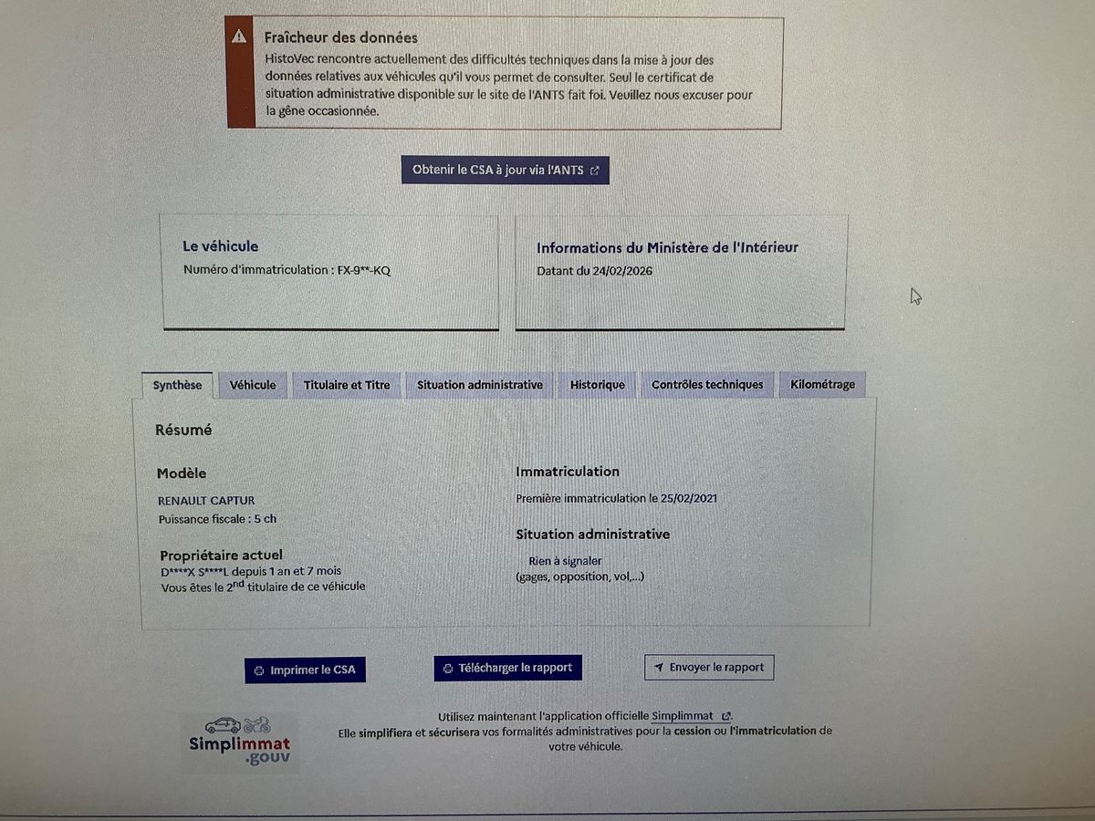 Renault Captur d'occasion