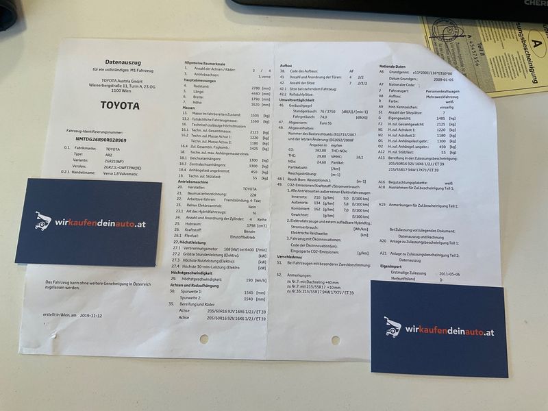 Toyota Verso 1.8 Comfort — zdjęcie 16
