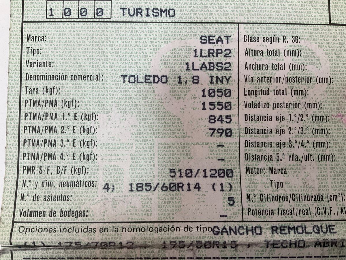 Seat Toledo 1994 — photo 13