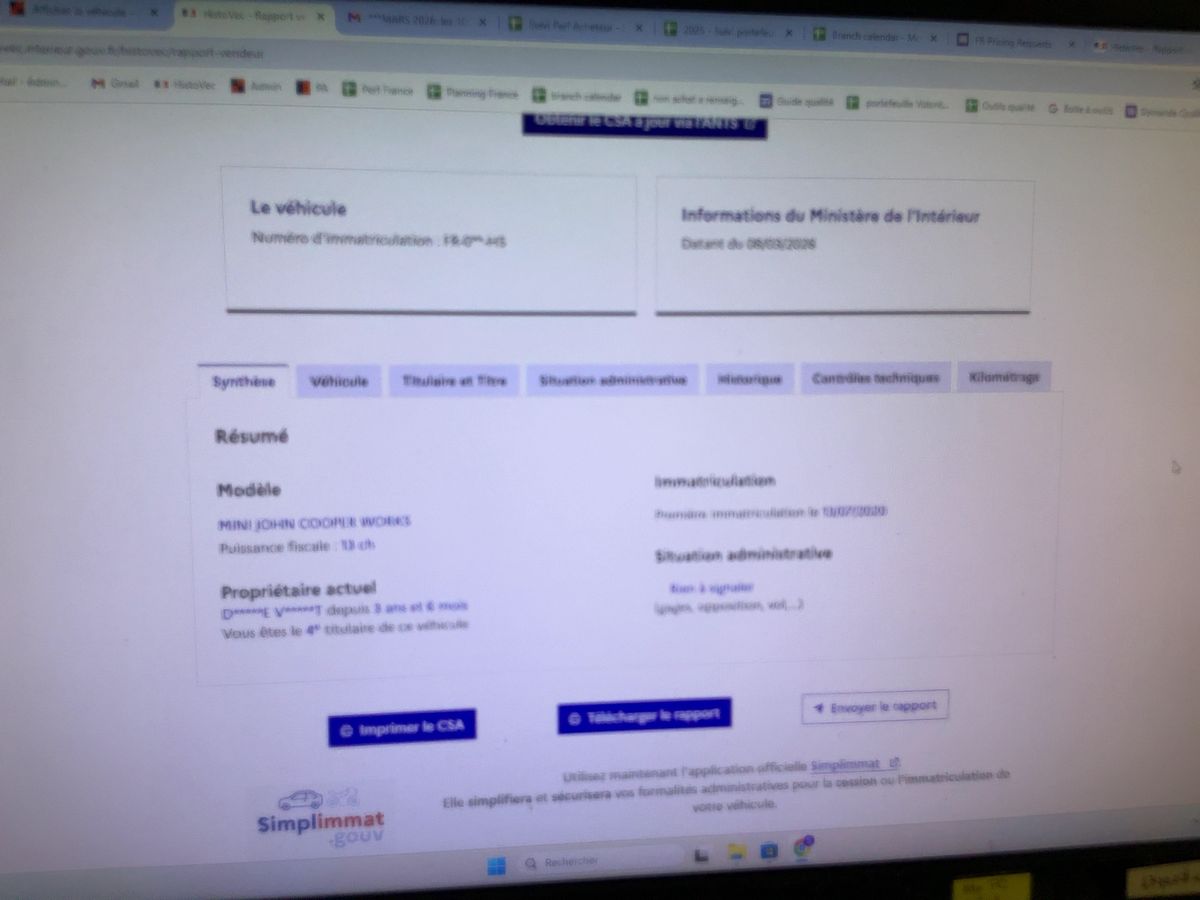 MINI John d'occasion