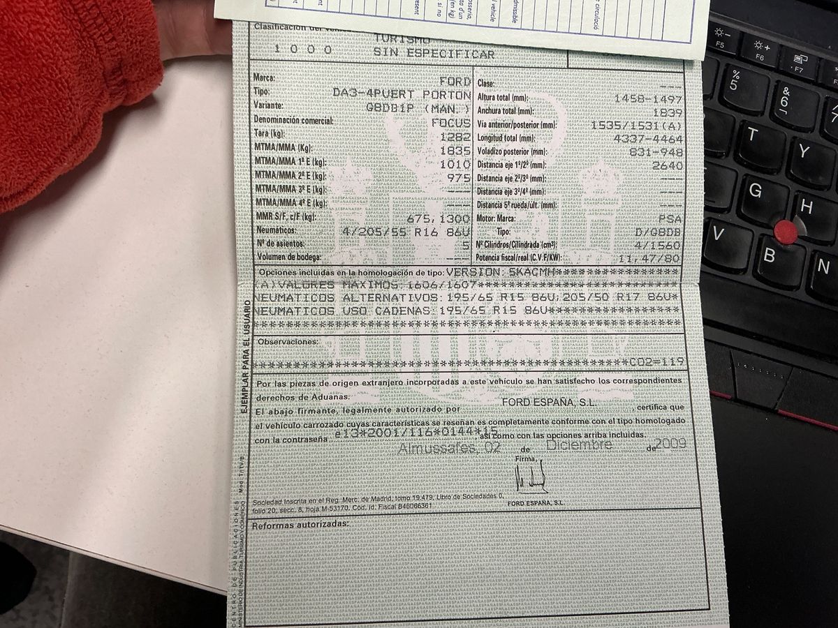 Ford Focus 1.6 TDCi Trend