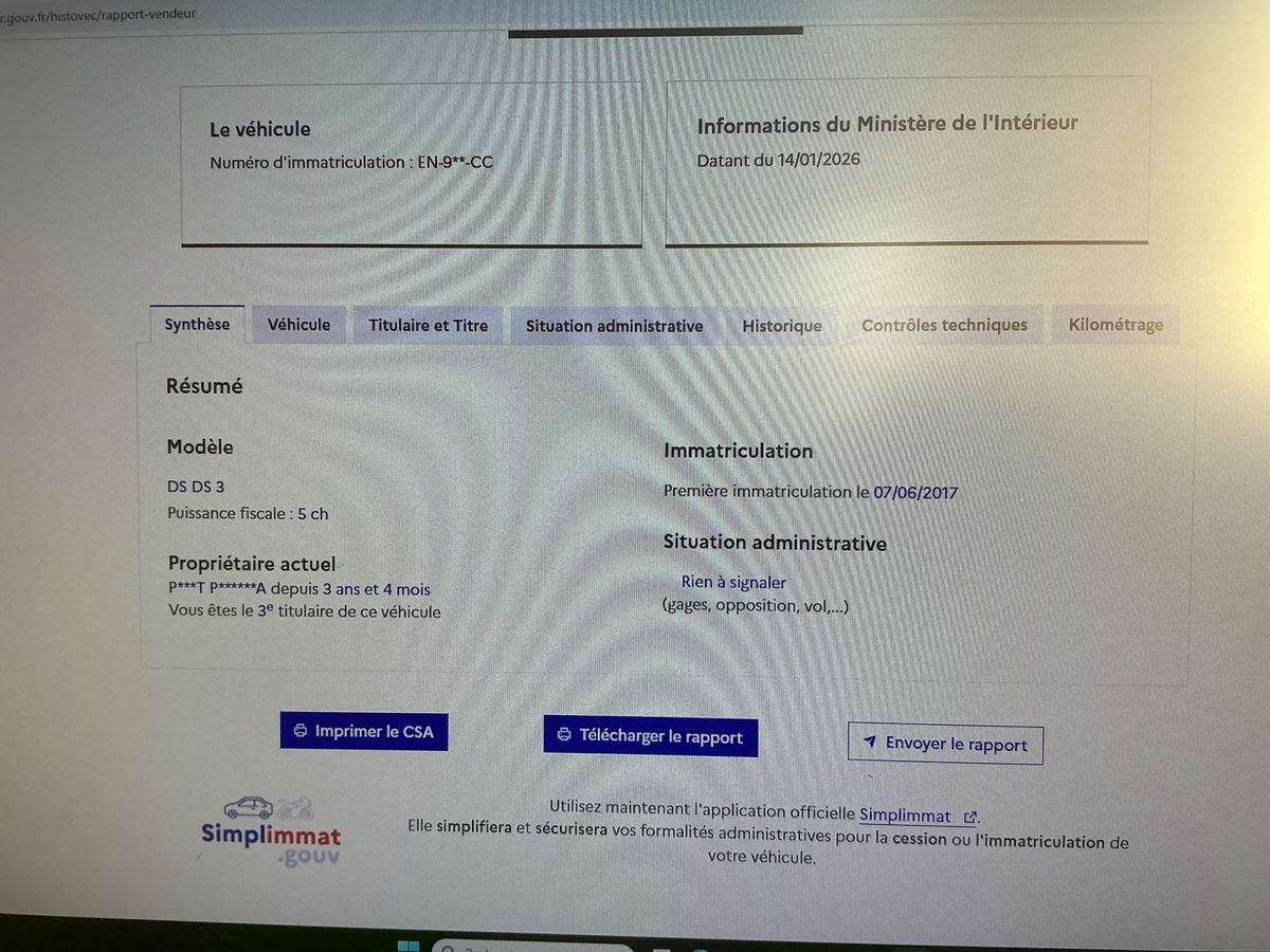 DS Automobiles d'occasion