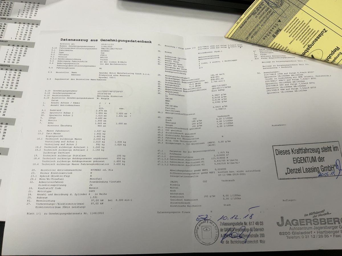 Hyundai Tucson d'occasion