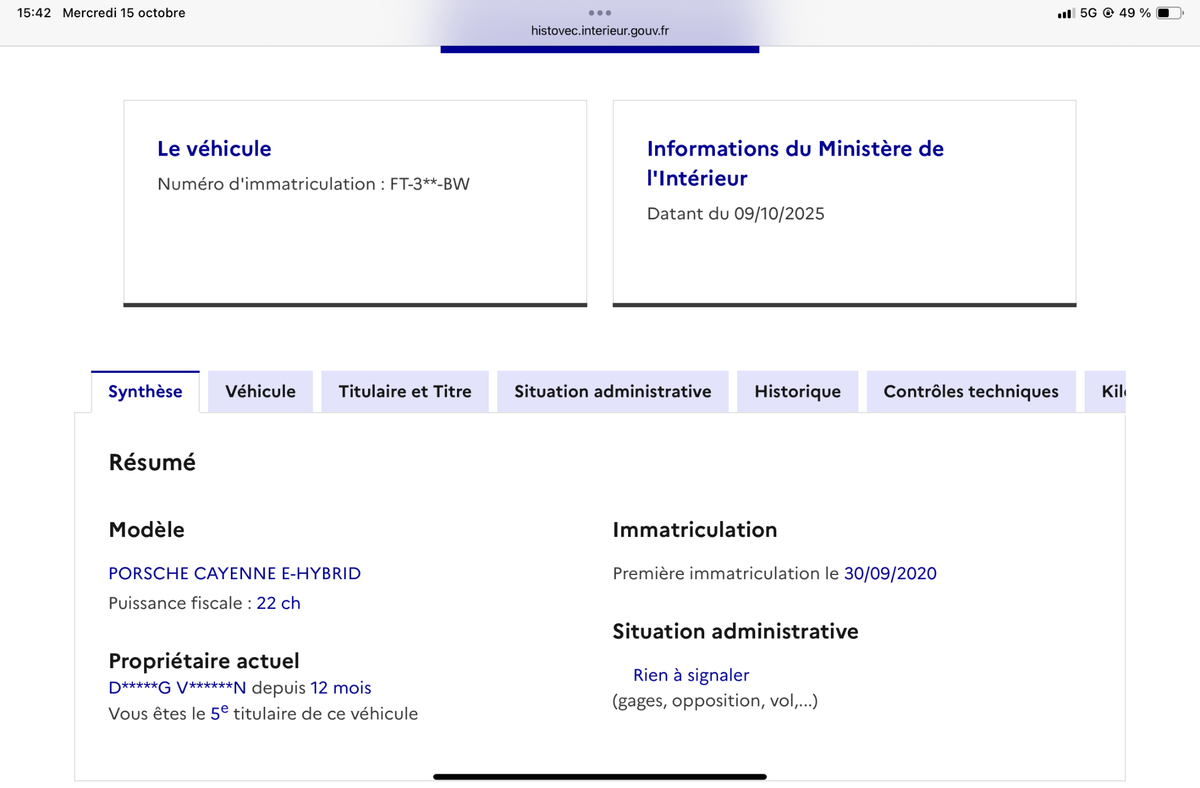 Porsche Cayenne d'occasion