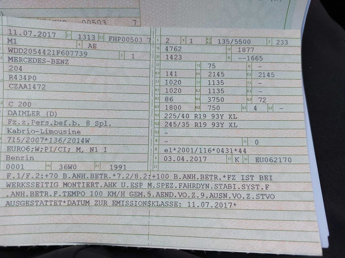 Mercedes-Benz C-Klasse C 200 AMG Line