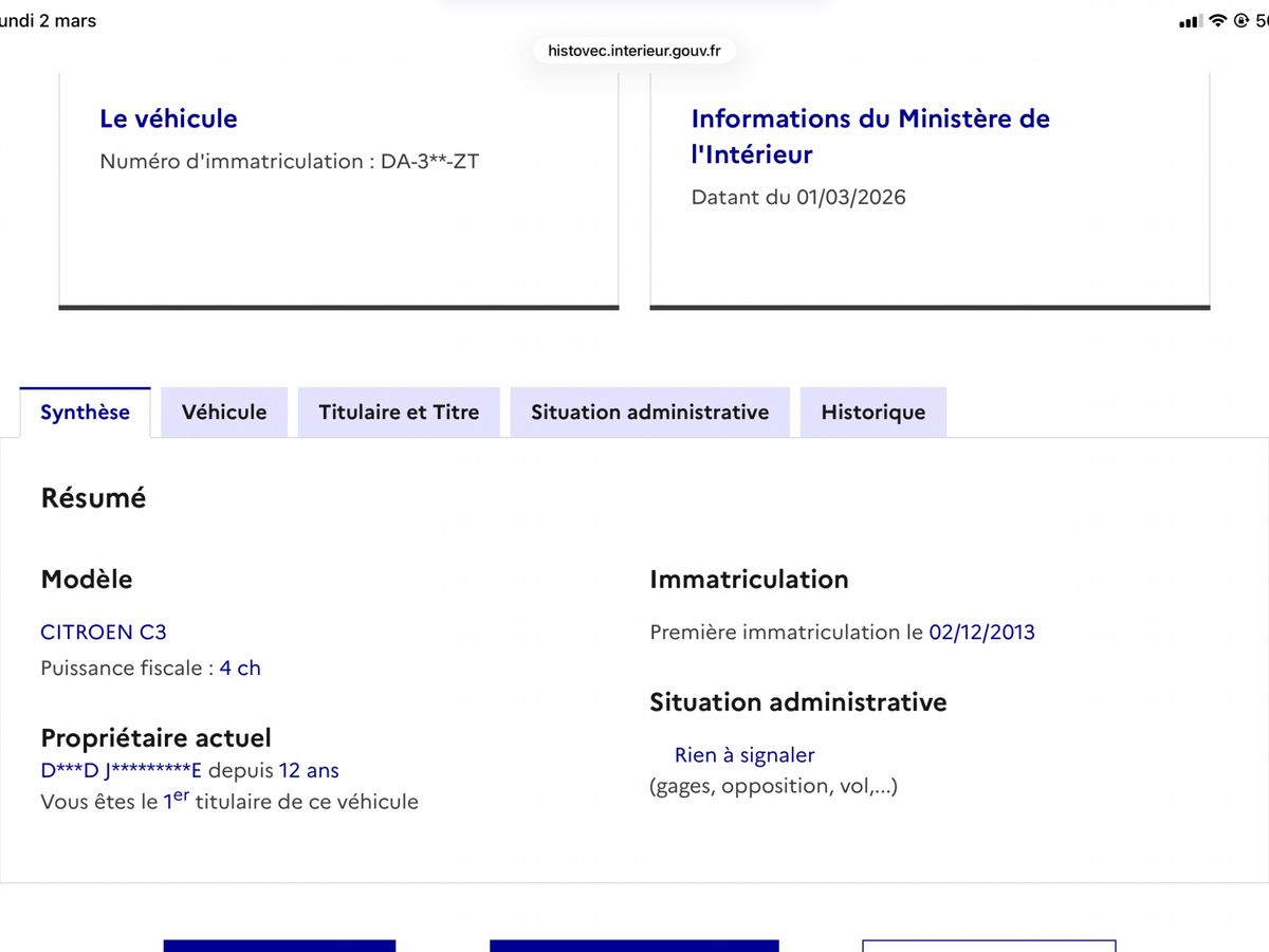 Citroen C3 d'occasion