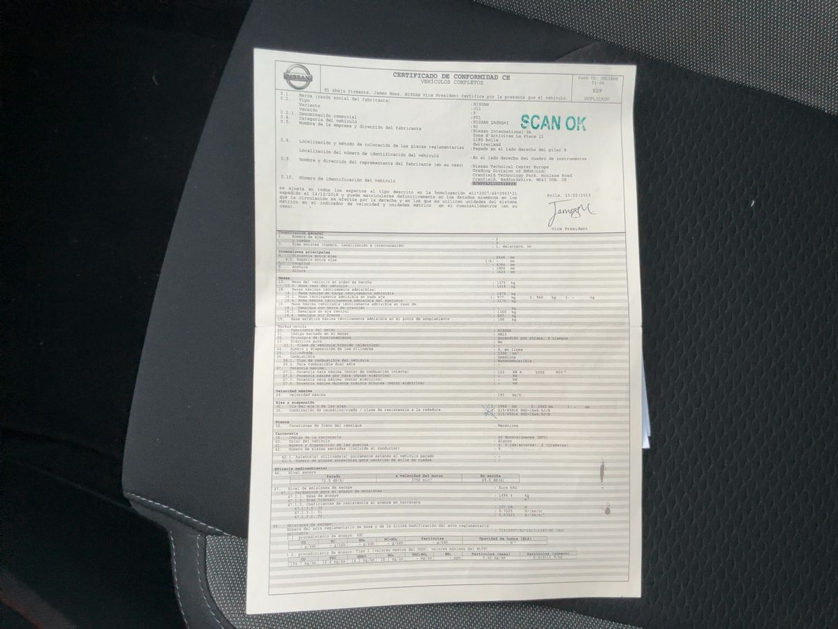 Nissan Qashqai d'occasion
