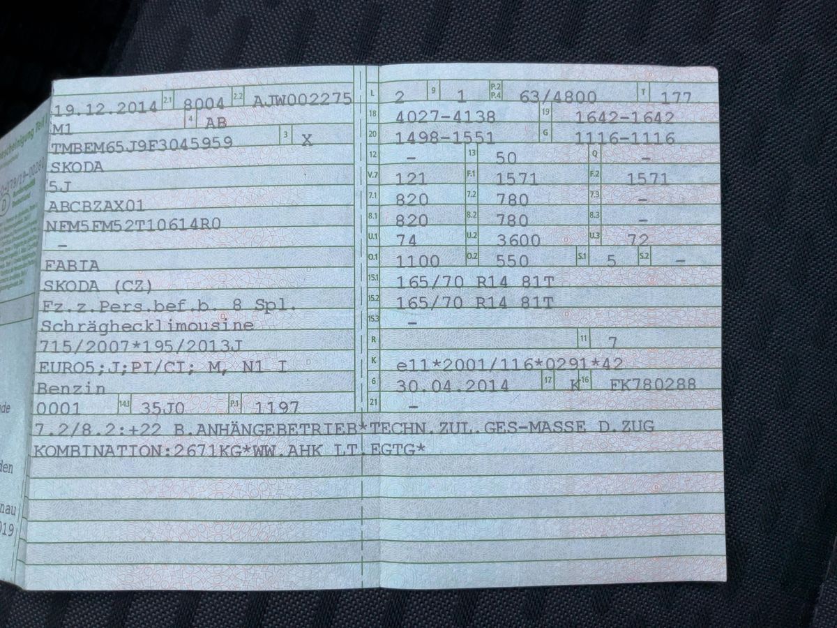 Skoda Fabia 1.2 TSI Best of