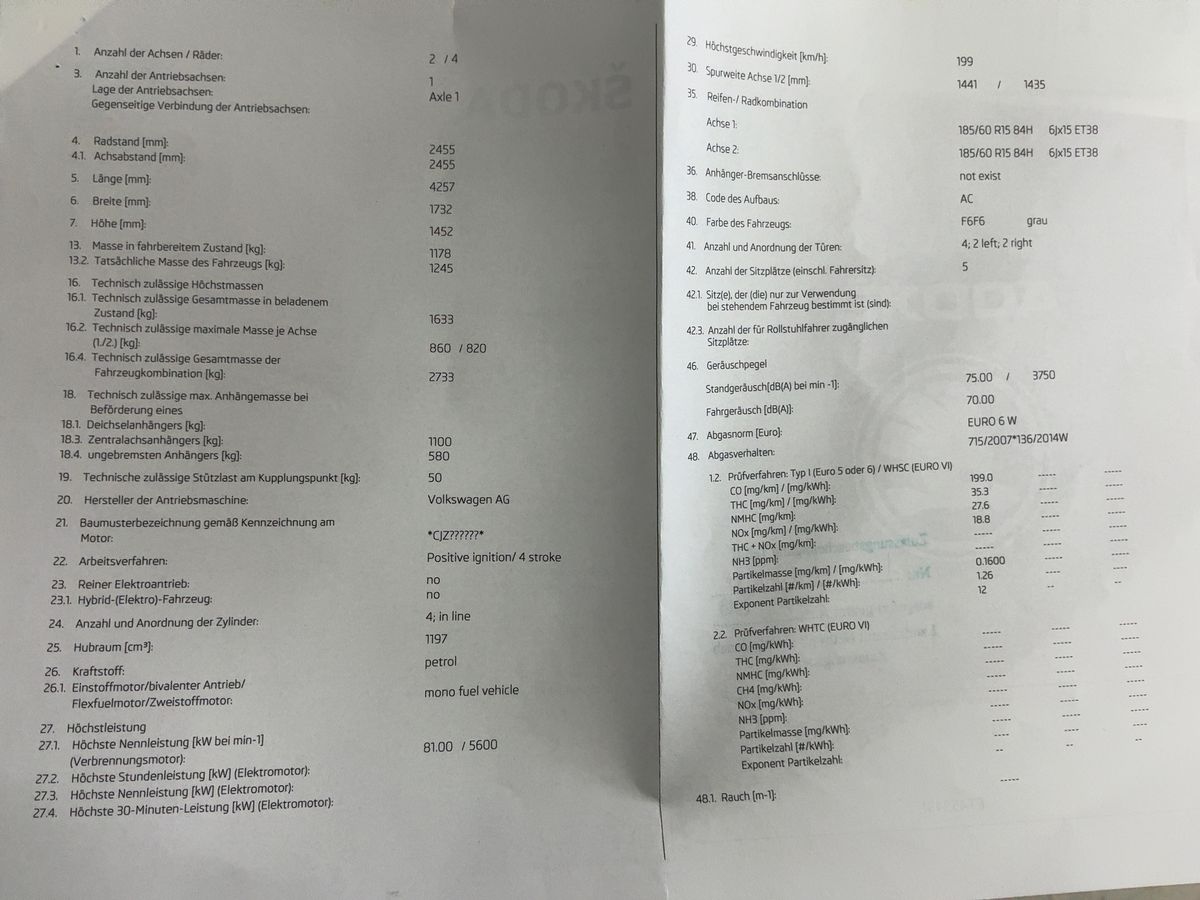 Skoda Fabia d'occasion