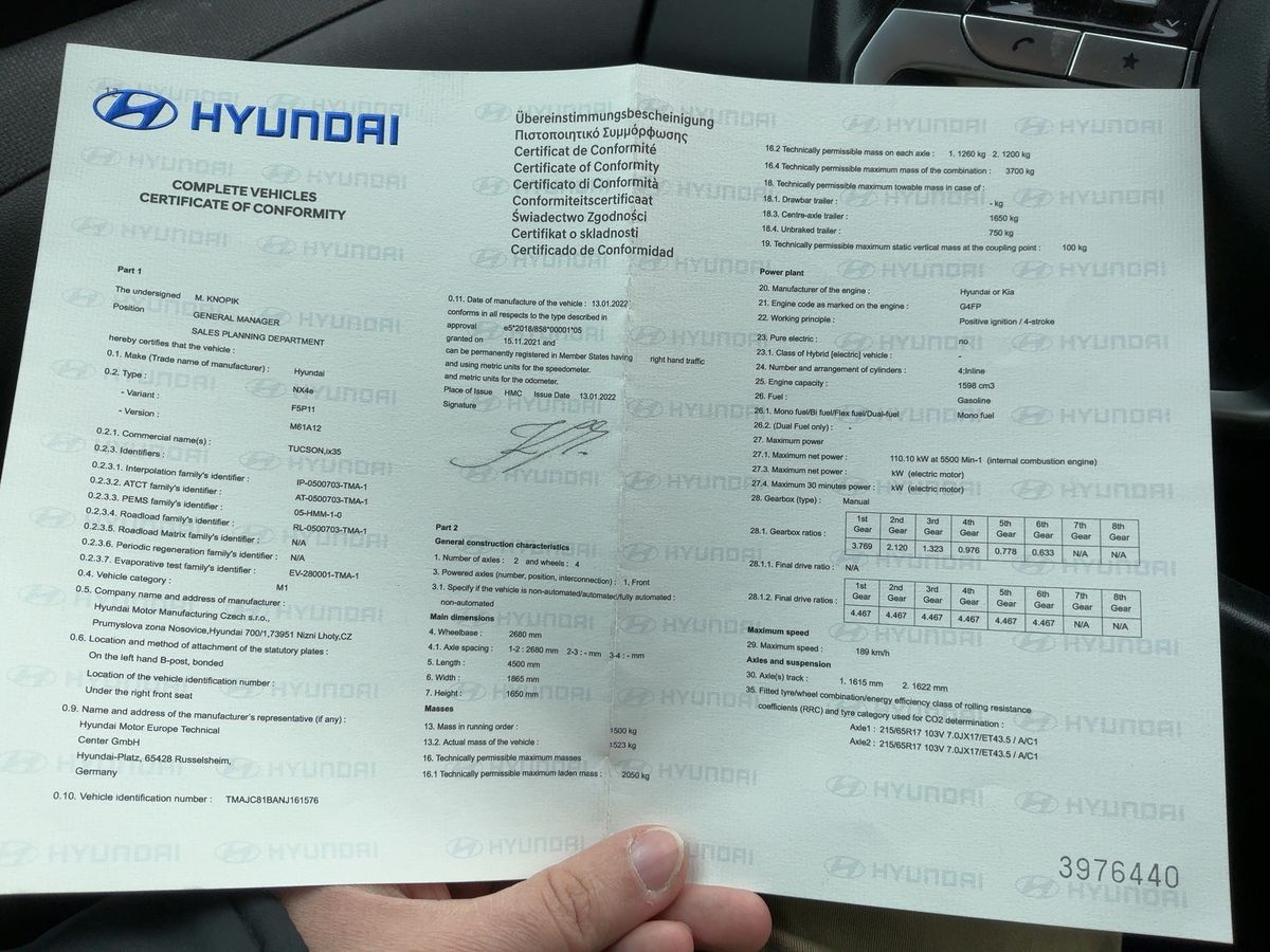 Hyundai Tucson d'occasion