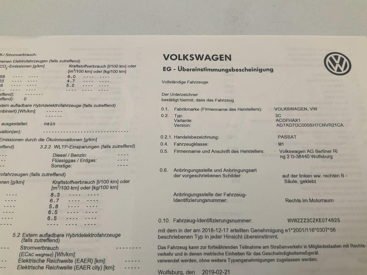 Volkswagen Passat d'occasion