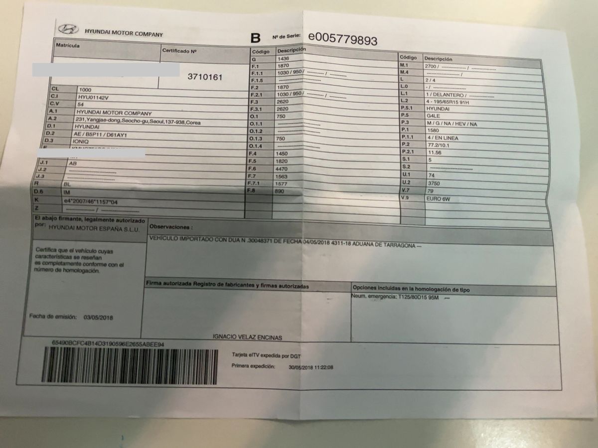 Hyundai IONIQ d'occasion