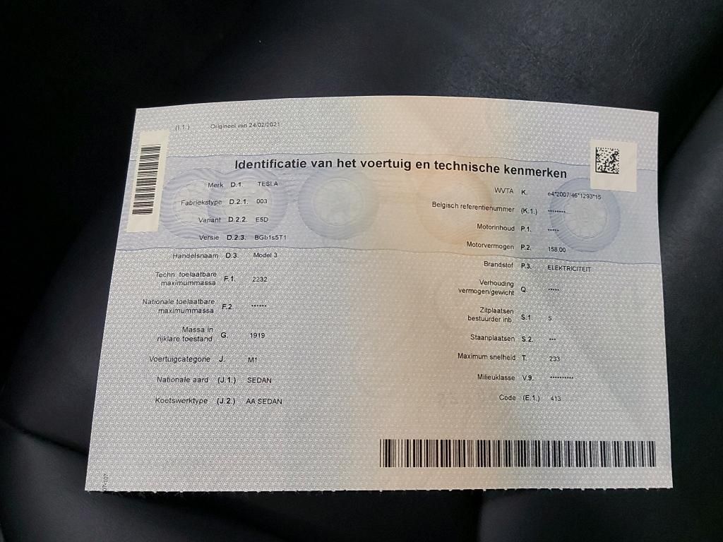 Tesla Model d'occasion