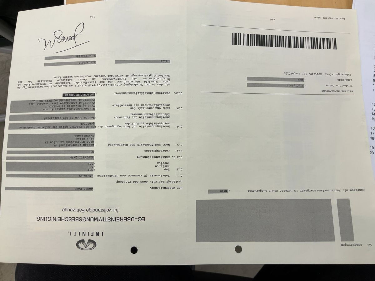 Infiniti QX70 d'occasion