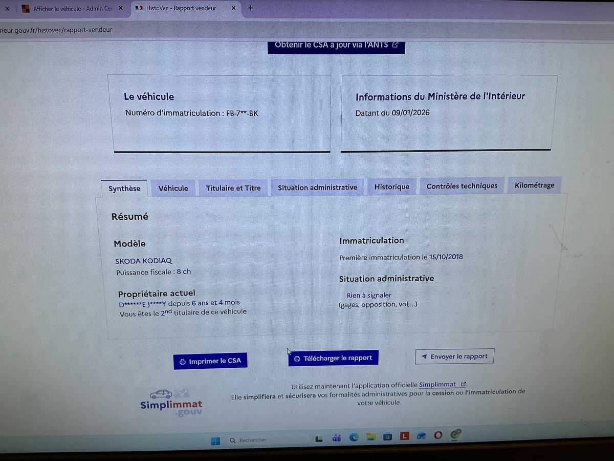 Skoda Kodiaq d'occasion