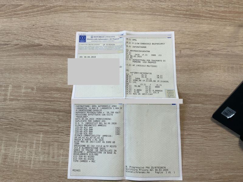 Opel Zafira d'occasion