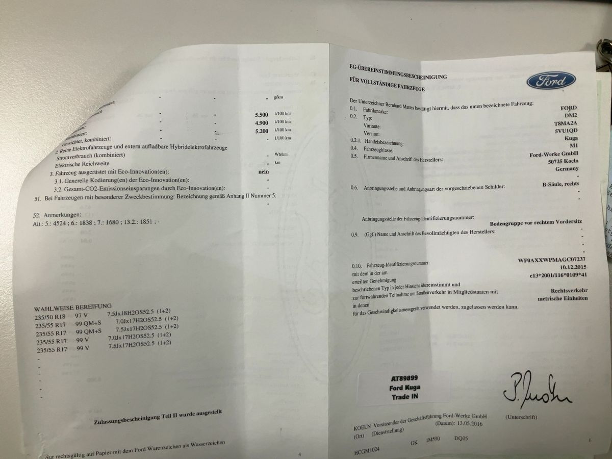 Ford Kuga d'occasion