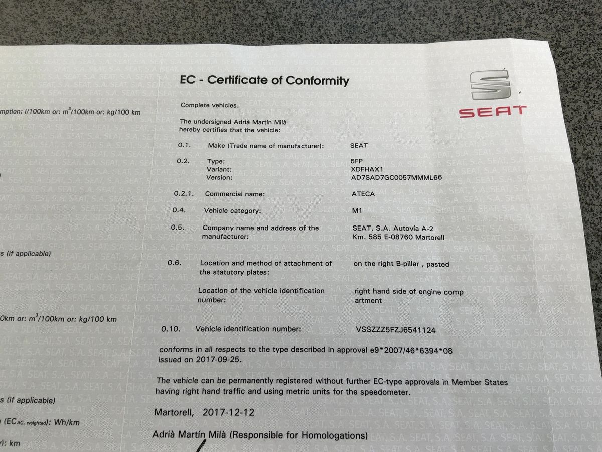 Seat Ateca d'occasion